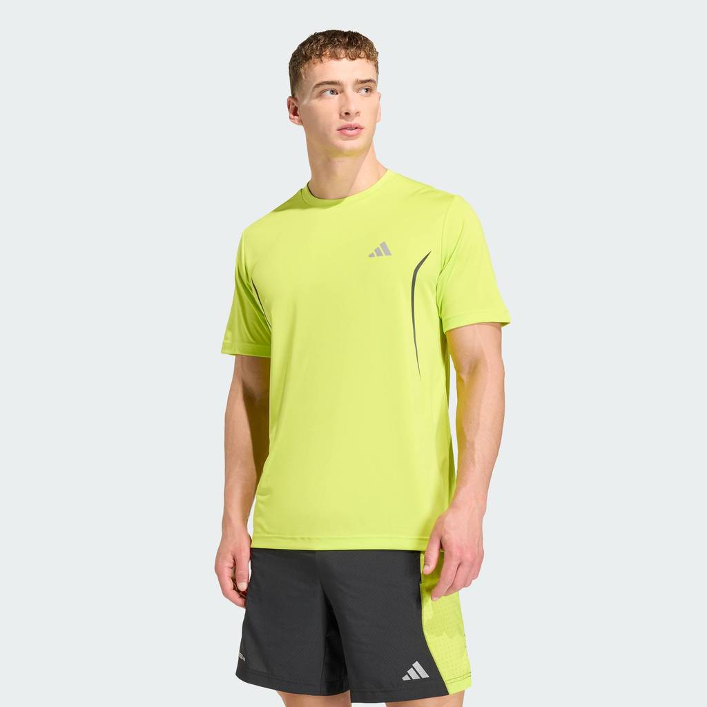 adidas Gym & Training เสื้อยืด Tech Apparel ผู้ชาย สีเหลือง KE4901