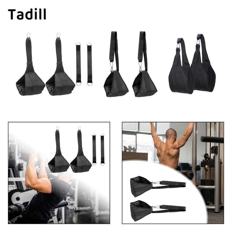 Tadill Suspended Ab Straps สําหรับ Pull Up Bar สําหรับยิมที่บ้านพร้อมอุปกรณ์คาราบิเนอร์