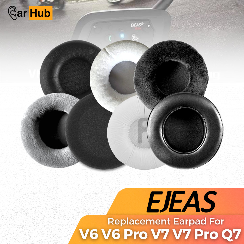 Earpad Earcup Ear Ejeas V6 V6 Pro V7 V7 Pro Q7 แผ่นโฟมโฟมเบาะรองนั่ง