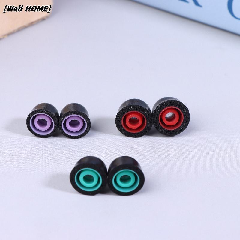 [Well HOME] จุกหูฟังโฟมหน่วยความจําสําหรับ WF-1000XM4 & WF-1000XM5 หูฟังเบาะหมวกหูเคล็ดลับแผ่นรองหูฟ