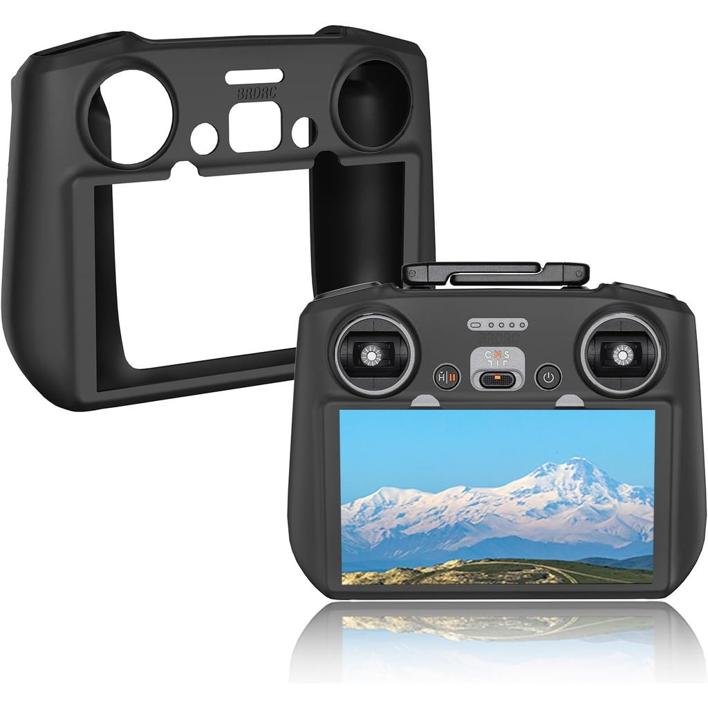 BRDRC Air 3S ปลอกซิลิโคนสําหรับ DJI RC 2, ฝาครอบป้องกันเข้ากันได้กับ DJI Neo Mini 4 Pro Air 3 Flip F