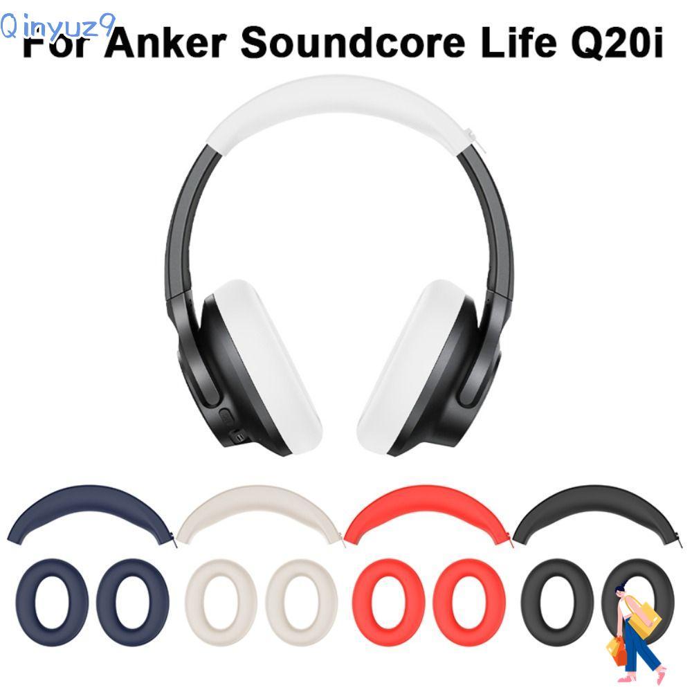 QINYUZ9 ฝาครอบป้องกัน,ซิลิโคน Earmuff แผ่นรองหูฟังเบาะ,นุ่มหูฟังอุปกรณ์เสริมเปลี่ยนชุดหูฟังแถบคาดศีร