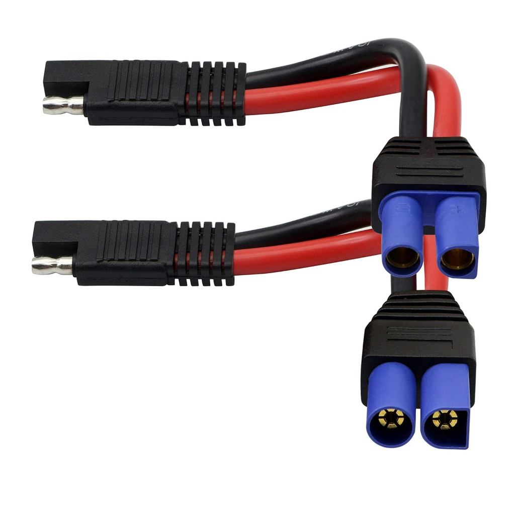 GINTOOYUN EC5 ถึง SAE สาย, EC5 F/M ปลั๊ก SAE Connector สายไฟยานยนต์สายไฟ 10AWG สําหรับรถยนต์มอเตอร์แ