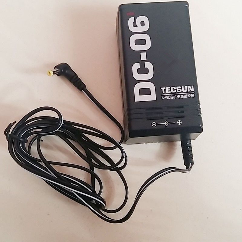 Tecsun สำหรับวิทยุ Tecsun โดยเฉพาะ DC-06อะแดปเตอร์ R9700DX PL600 PL660หม้อแปลง