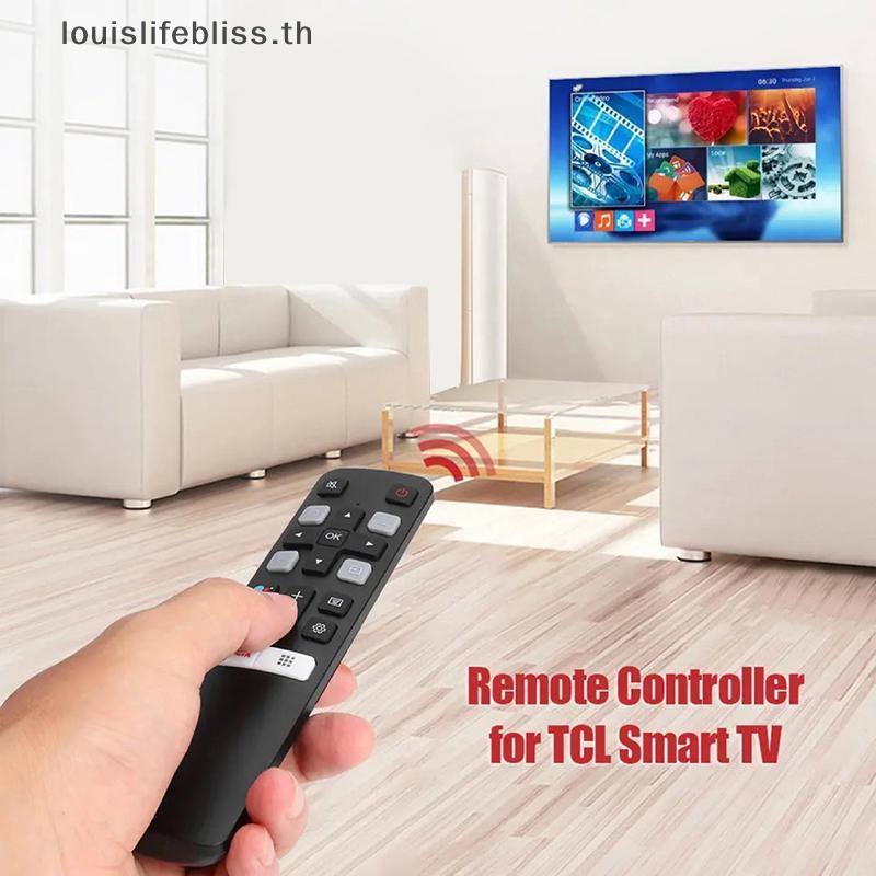 Louislifebliss TV รีโมทคอนโทรล RC802V FNR1 ใช้สําหรับ TCL TV และ RC802V FMR1 FMR2 FLR1 FUR5 FUR7 FUR