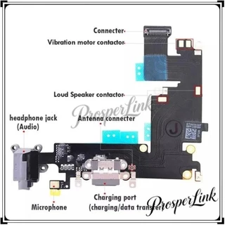 แพรชาร์จ ตูดชาร์จ มีไมค์ แพร สำหรับ6,6plus,6s,6splus,7,7plus,8,8plus,X,Xs,xr,Xsmax,11,12,12p,12promax,13,13p,13 promax