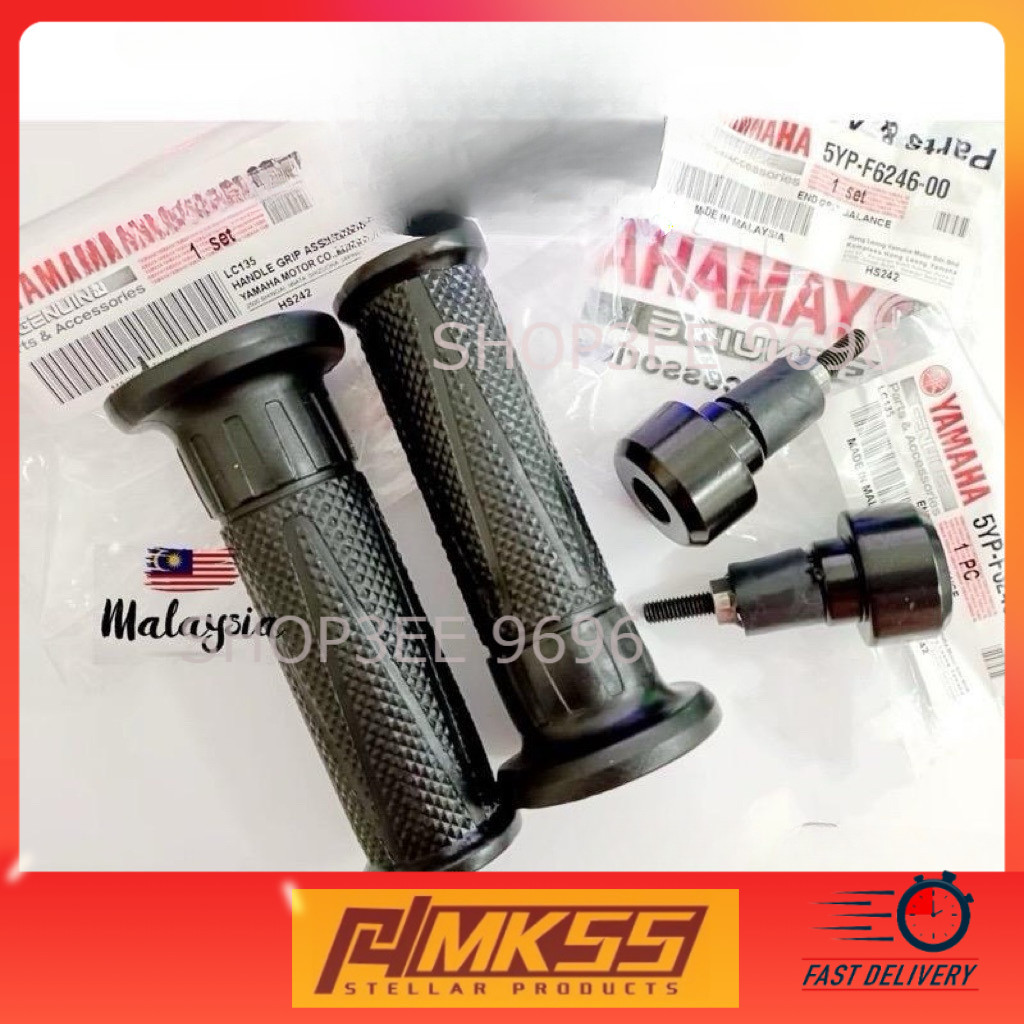 9696 LC YAMAHA LC135 PEMEGANG TANGAN Handle Grip Balancer v1 V2 V3 V4 V5 V6 V7 คันเร่ง Grip มาตรฐาน 