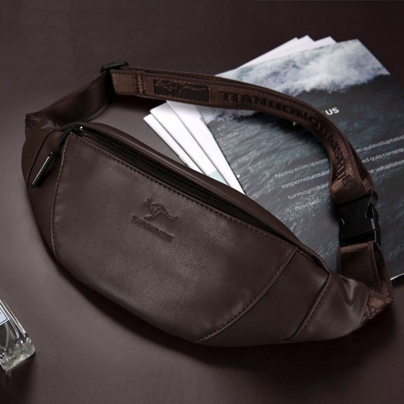 กระเป๋าผ้่ labella กระเป๋า หนังแท้ของแท้กีฬาขนาดใหญ่-ความจุถนนสวมใส่กระเป๋าผู้ชาย