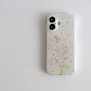 Star Flower เหมาะสําหรับ Apple 17/16promax เคสโทรศัพท์ 15/14/13 หญิง 12/11/XR/XSmax เคสโทรศัพท์ระดับพรีเมียม
