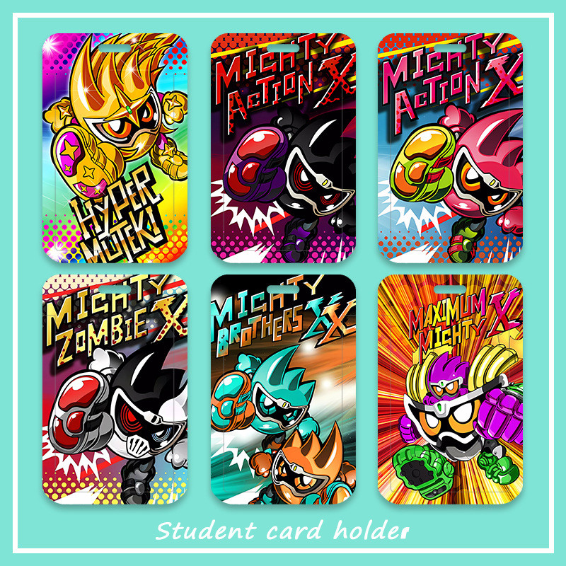 อะนิเมะ Kamen Rider Series การ์ตูนวิทยาเขตนักเรียนการ์ดอาหารการ์ดรถไฟใต้ดินรถบัสการ์ด id Card Card Holder 11 * 7 ซม.