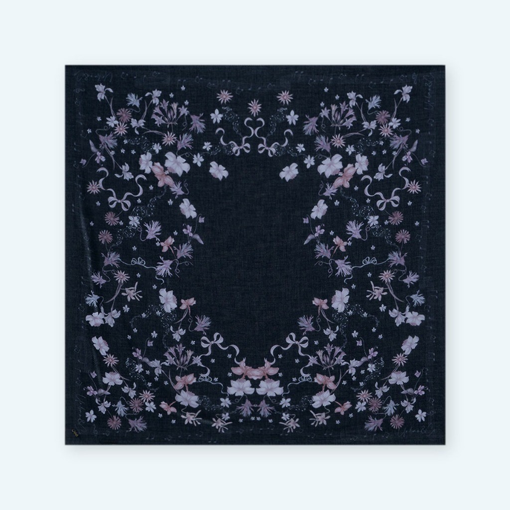 URBAN&CO Nada Scarves Premium Elegant Motif Square Hijab