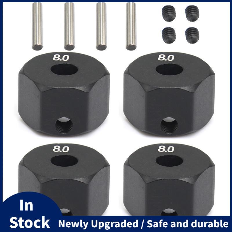 4 ชิ้น 12 มิลลิเมตรล้อ Hex Hub สําหรับ 1/10 RC Crawler SCX10 Traxxax Trx4 MST RC รถ Part