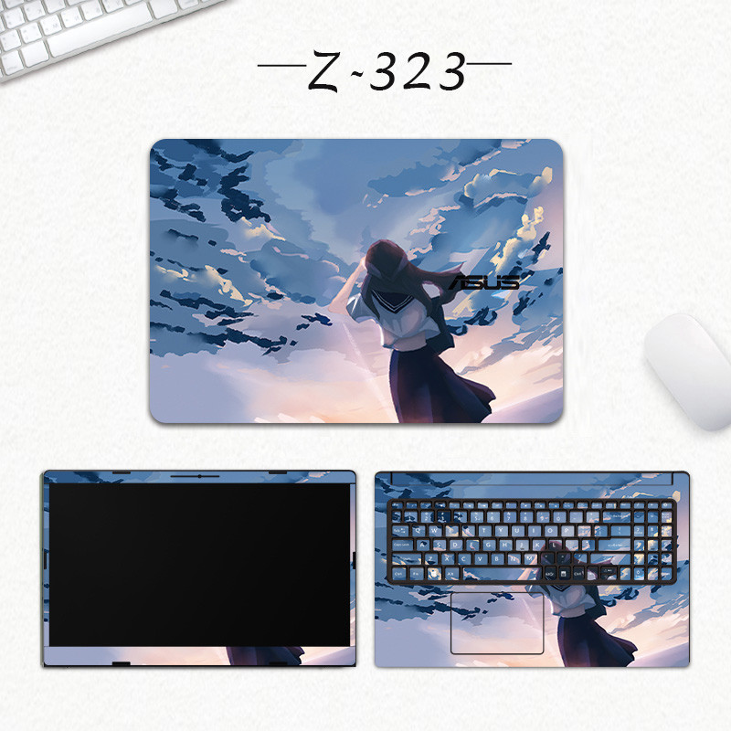 ASUS ExpertBook BM15 BM1503CDA 3pcs ABC ไม่มีสารตกค้าง Costomized คอมพิวเตอร์แล็ปท็อป Precut Decal ผ