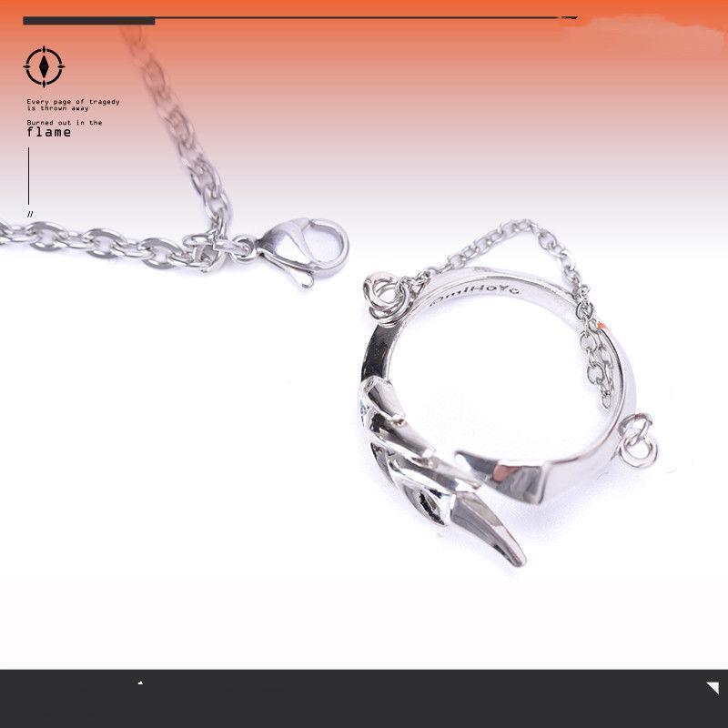 สร้อยคอลูกปัดและแหวนชุดธีม Kiana Kaslana จากเกม Honkai Impact 3rd