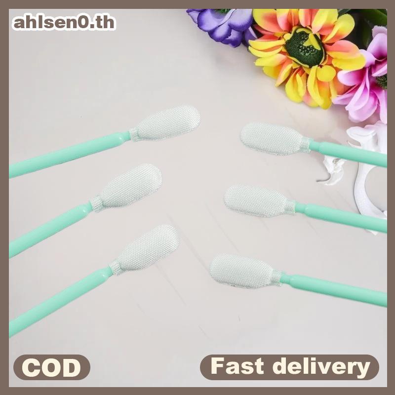 Ahlsen0 100PCS เครื่องมือทําความสะอาดฝุ่นฟรีผ้า Swabs สําลี Inkjet Head Wipes และหน้าจอทําความสะอาด Stis สําหรับเครื่องพิมพ์ th