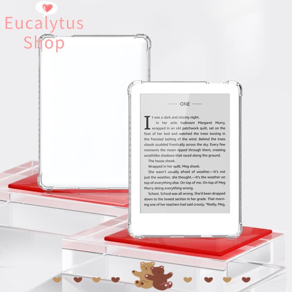 EUCALYTUSS 6 นิ้ว E-Reader, กันกระแทก Anti-fall ฝาครอบป้องกัน, Air Bag ทนต่อการสึกหรอโปร่งใสด้านหลัง