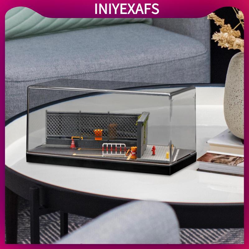 MagiDeal 1/64 Parking Lot Display Case Show Case Protection Collection Mini Model Cars