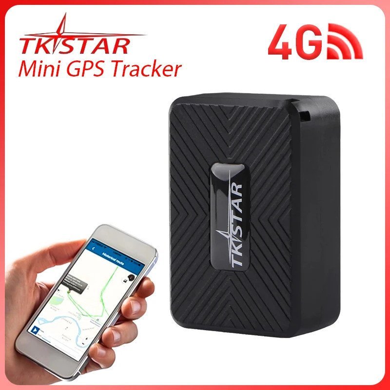 TKSTAR TK913 4G Mini GPS Tracker แม่เหล็กที่แข็งแกร่ง 1500mAh รถกันน้ํา GPRS Locator ติดตามรถ Auto V
