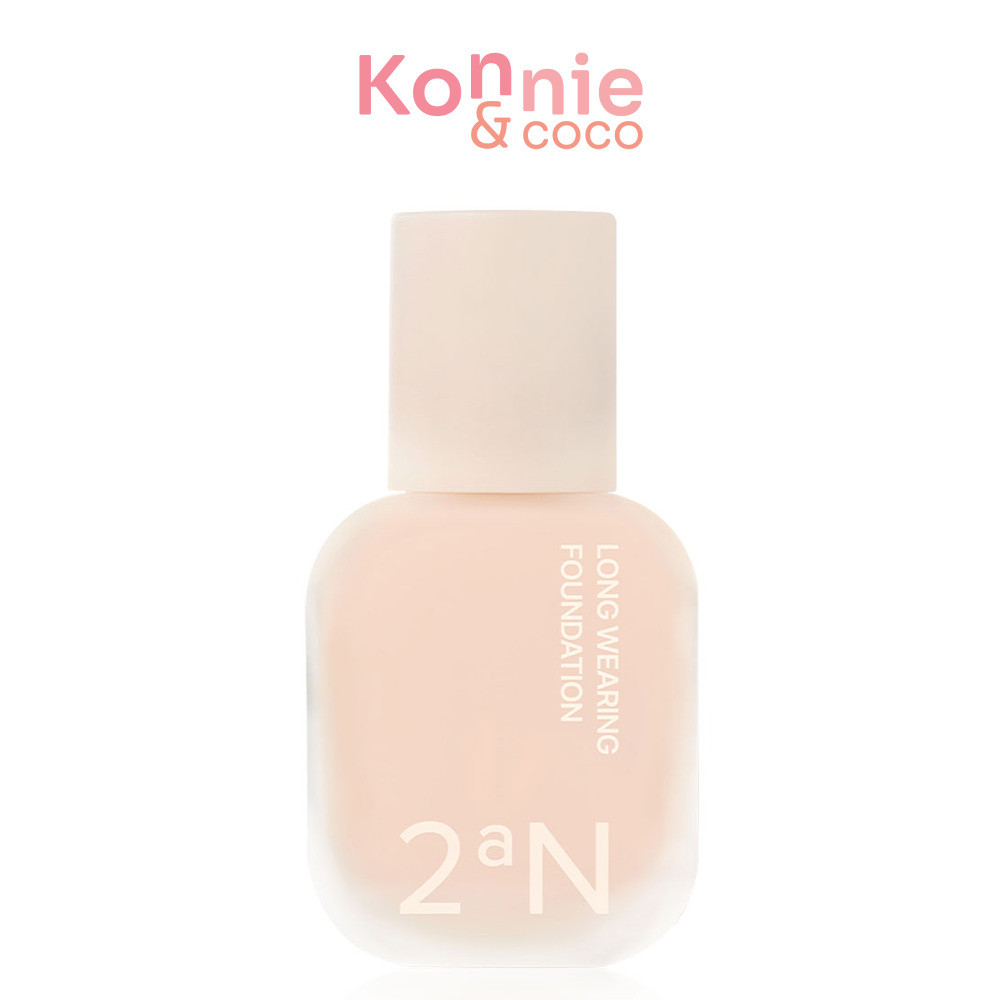 2aN Long Wearing Foundation 30ml #19 Pale Beige ทูเอเอ็น รองพื้นเนื้อกึ่งแมท.