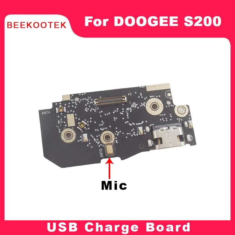 ใหม่ DOOGEE S200 S200 X S200X USB ฐาน Dock ชาร์จพอร์ตชาร์จพร้อมไมโครโฟนสําหรับ DOOGEE S200 Plus โทรศ