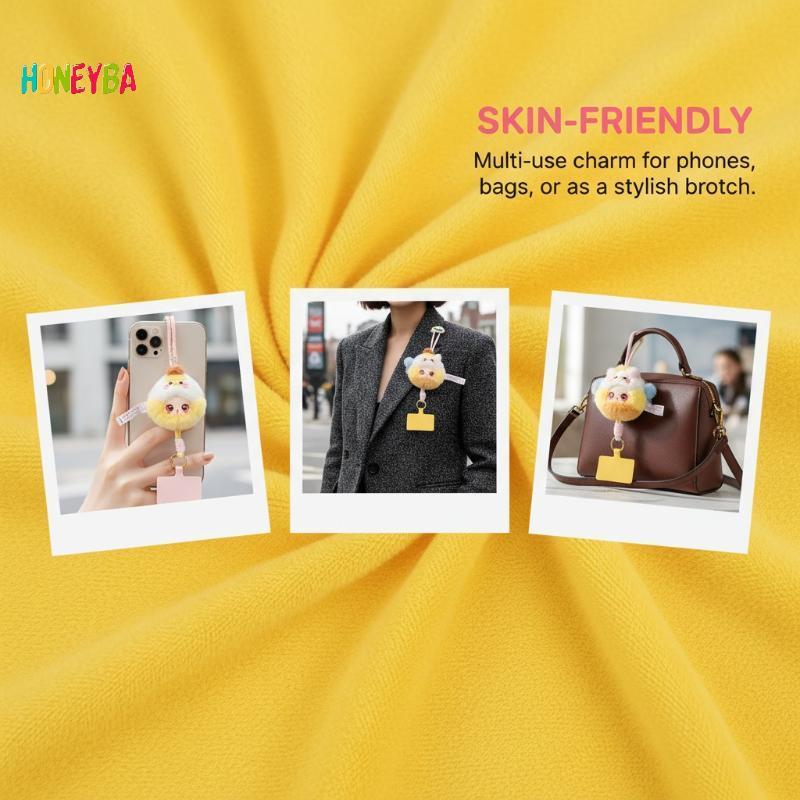 <Honeyba>Liila Zoo Mini Animal Plush Toy Lanyard อินเทรนด์ Mystery Box ตุ๊กตาน่ารัก Bapa โทรศัพท์มือ