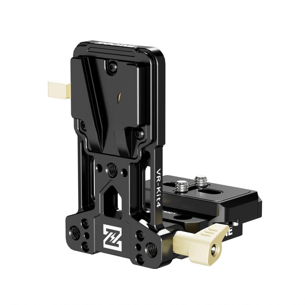 Funien Arca QuickRelease VMount แผ่นแบตเตอรี่ยืดหยุ่นกล้องขนาดกะทัดรัด Rig สำหรับขาตั้งกล้อง DSLR Tr