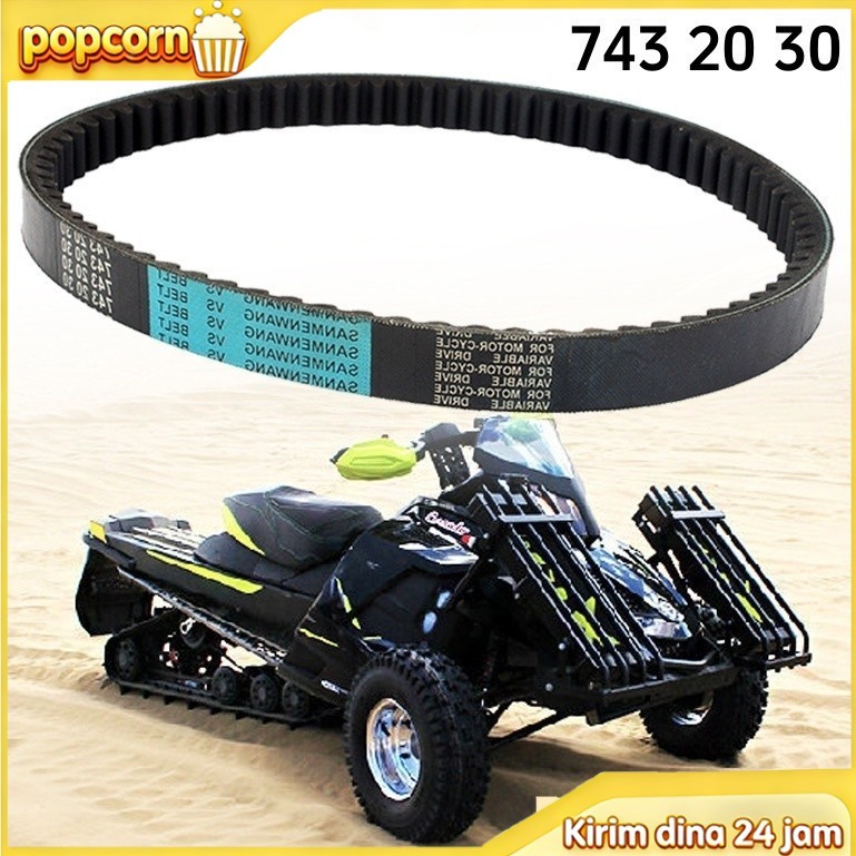 เข็มขัดรถตู้ ATV 743 20 30 CVT สายพานไดรฟ์สําหรับ GY6 125cc 150cc