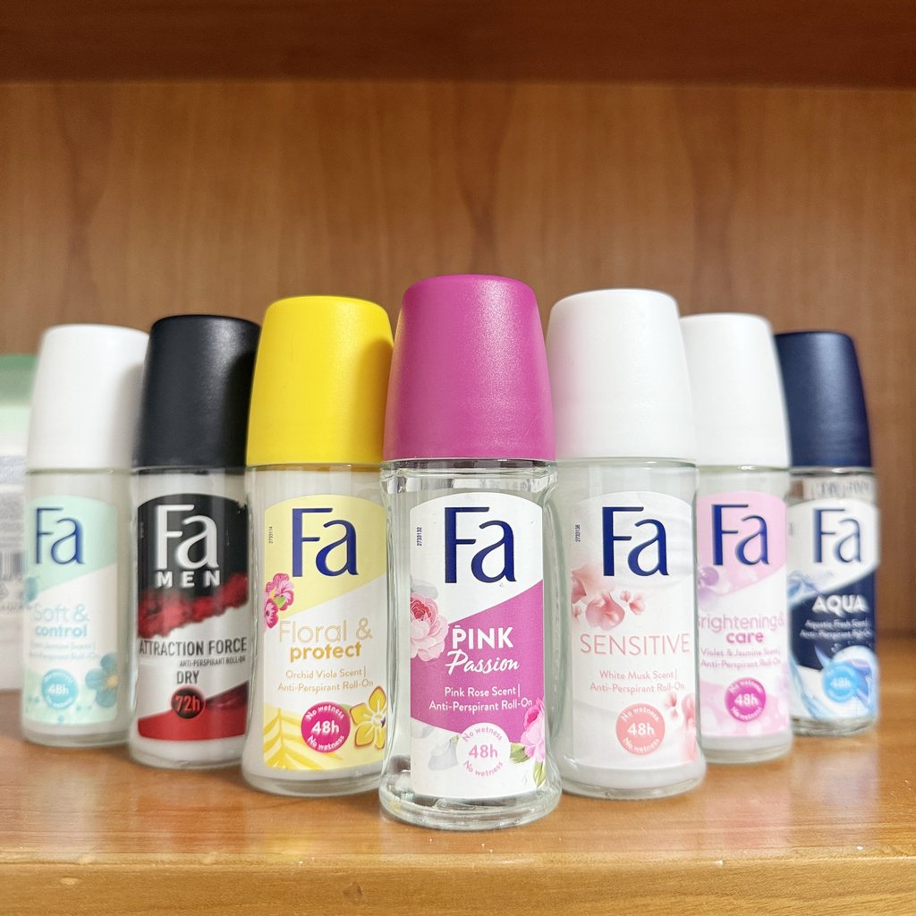 ดูไบนําเข้า FA Roll-On Deodorant Body Lotion Roll-On Deodorant Deodorant Lotion ผู้ชายผู้หญิง Undera
