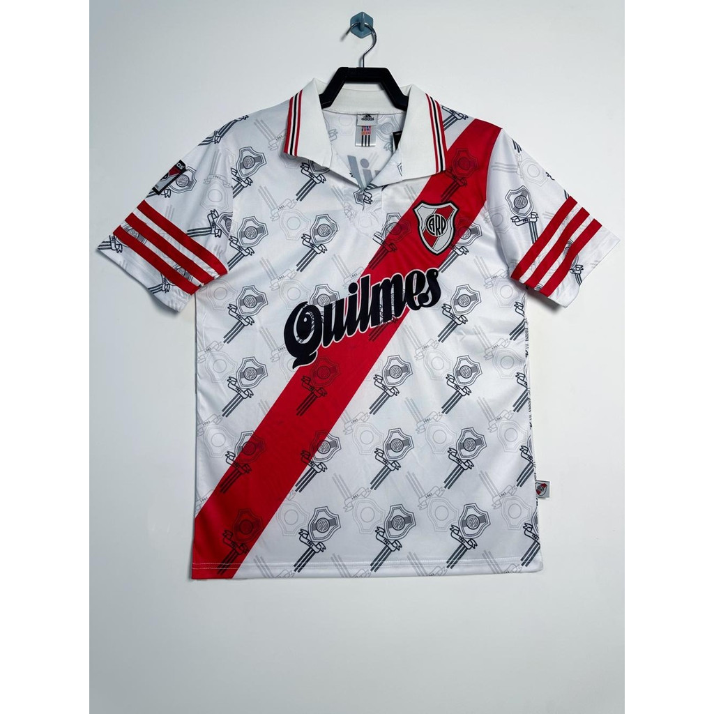 1996-97 River Plate Home Retro Football Casual Jersey