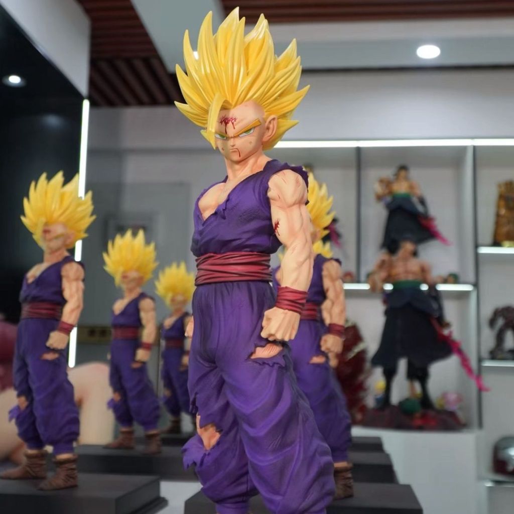 [ในสต็อก] Dragon Ball JT 1/4 Super Two Gohan Figure [Super Saiyan] Dragon Ball 2% Gohan GK รูปรูปปั้นเดสก์ท็อปแชสซีตกแต่งของขวัญวันเกิด