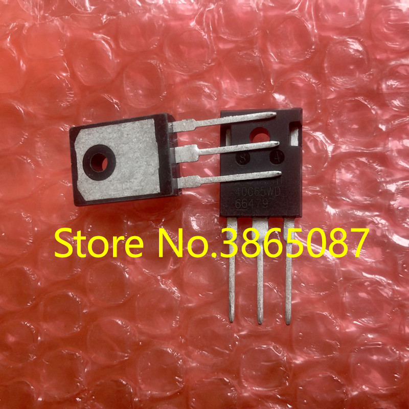 40G65WD หรือ 40G65W TO-247 หลอดไฟ IGBT ทรานซิสเตอร์ 5 ชิ้น/ล็อตใหม่