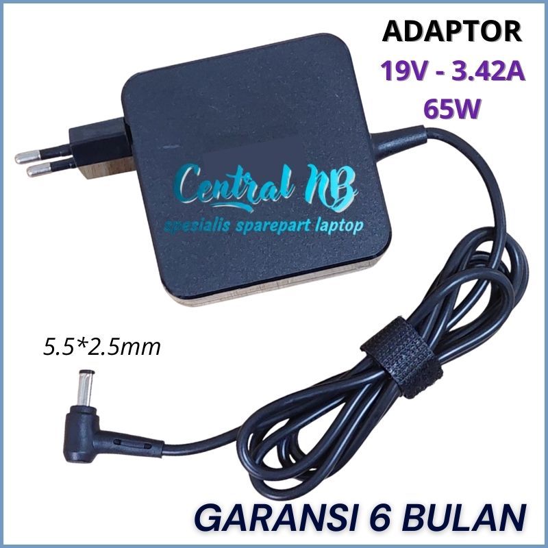 Asus A46 A46C A46CA A46CB A46CM 65W Square Charger Adapter -CNB