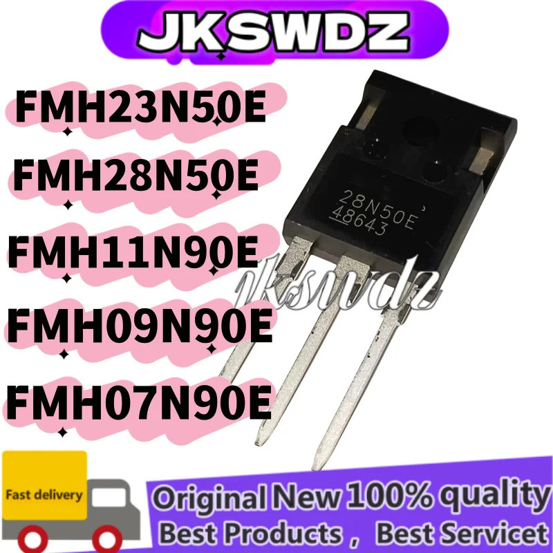 1-5 ชิ้น/ล็อตใหม่ FMH11N90E FMH23N50E TO-3P FMH23N50 23N50E FMH28N50E FMH09N90E FMH07N90E 28N50E ic0