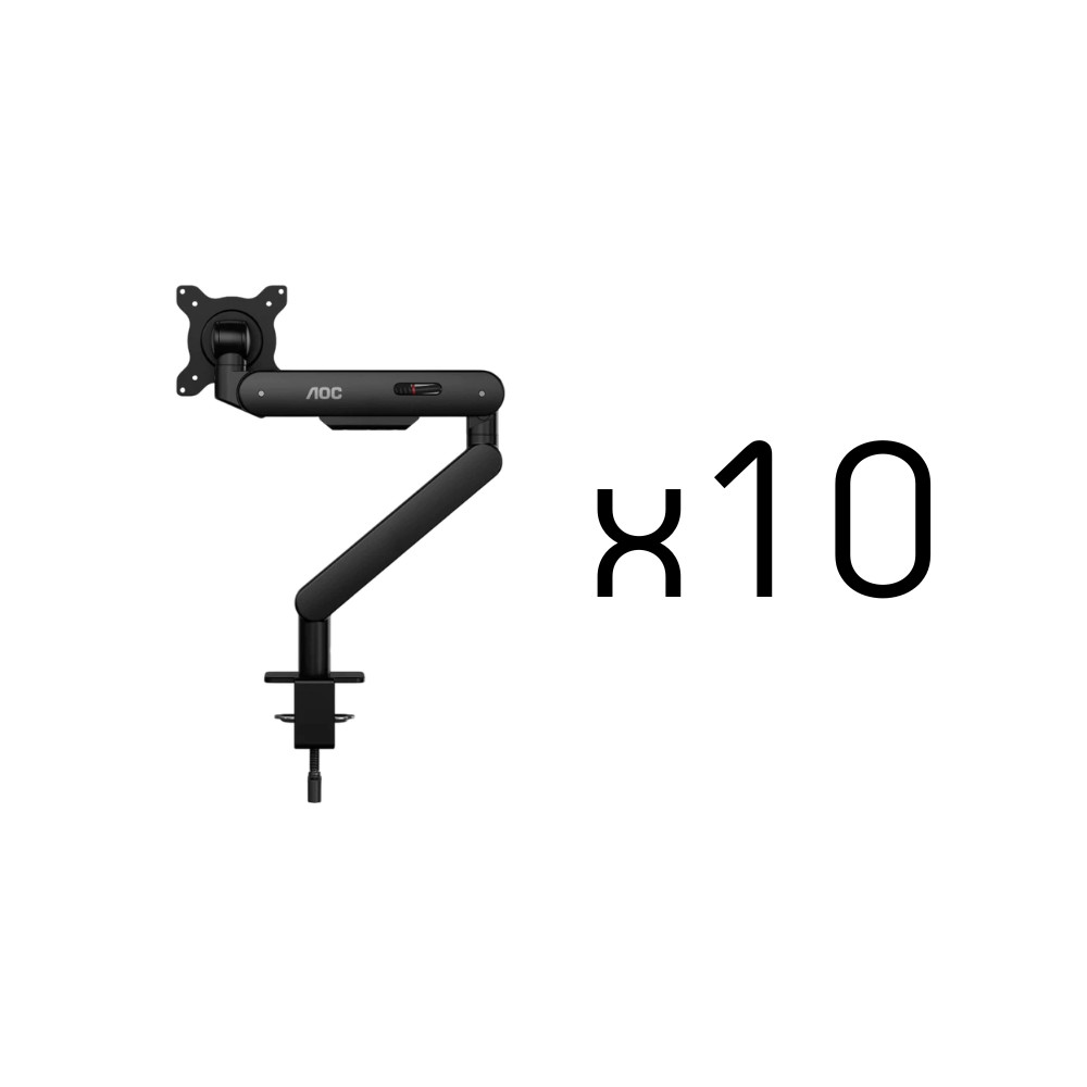 AOC AM400 x10 Monitor Arm Black