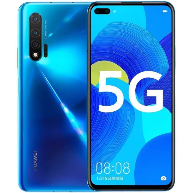 Huawei nova6 Kirin 990 Full Netcom Dual Card Dual Standby NFC สมาร์ทหน้าจอขนาดใหญ่เกมทํางานเครื่องสํ