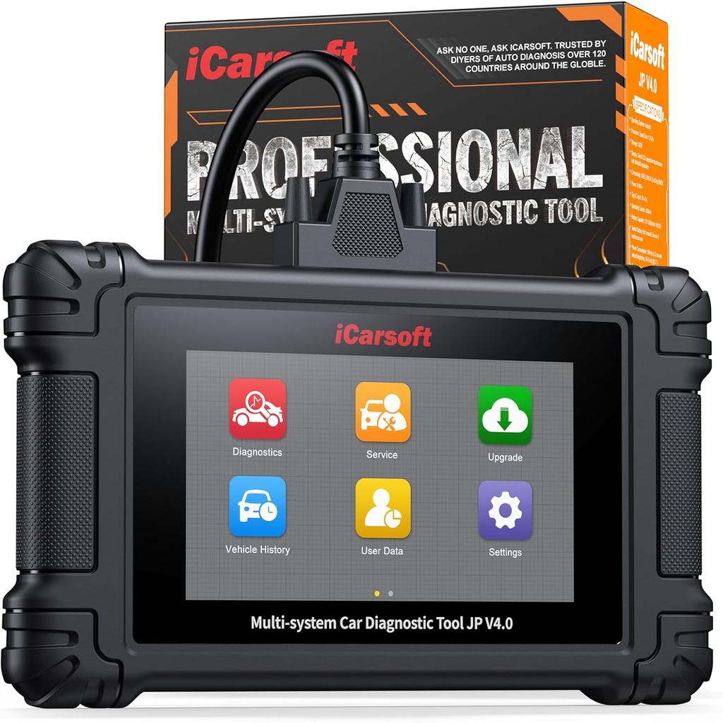 ICarsoft JP V4.0 เครื่องมือวินิจฉัยแบบสองทิศทางสําหรับรถยนต์ญี่ปุ่น/เกาหลี (Honda/Toyota/Nissan/Kia 