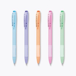 QUANTUM ปากกาลูกลื่น 0.7 มม. ด้ามคละสีพาสเทล (แพ็ค 50 ด้าม)