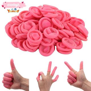 Elo11 100/300PCS ถุงมือป้องกันปลายนิ้วเครื่องมือทําเล็บธรรมช…
