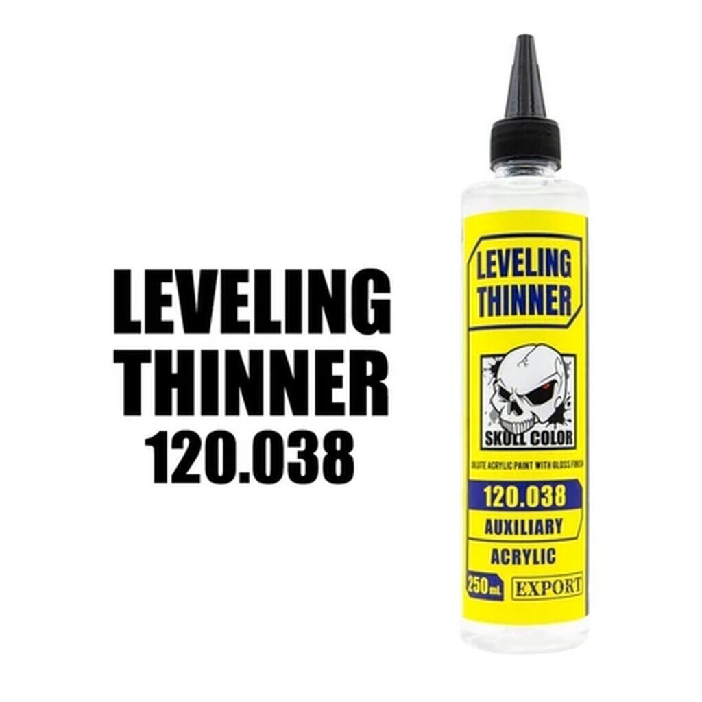 SKULL COLOR 120.038 LEVELING THINNER 250ML (AUXILIARY) สีอะครีลิกสำหรับพลาสติก โมเดล VCA GUNDAM