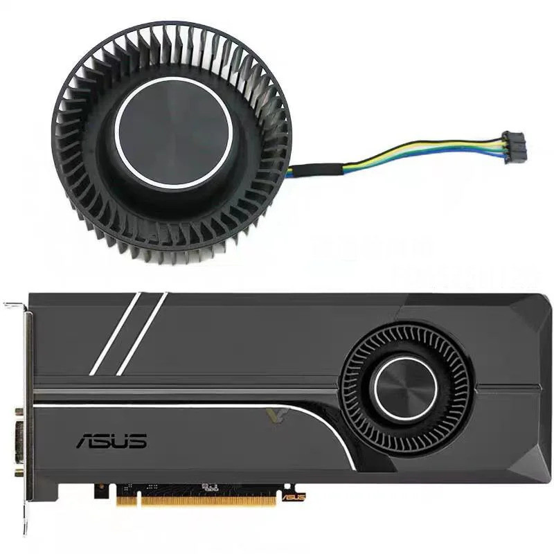 FD6525H12D Dc 12V 1.30A 4PIN 66 มม.สําหรับ Asus Openabore รุ่น GTX1070 1070Ti 1080 1080 Ti Videokaar
