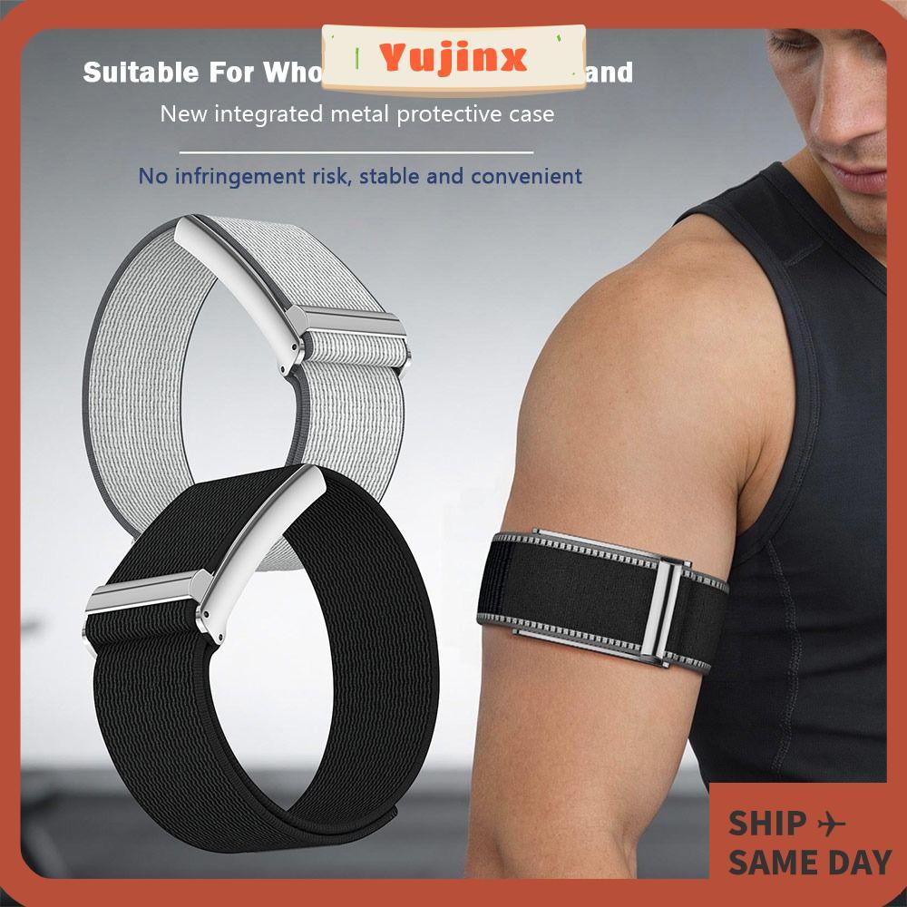 YUJINX Fitness Tracker Strap, Scratch-resistant ปรับ Elastic Sport Band, Premium กันกระแทกนุ่ม Breat