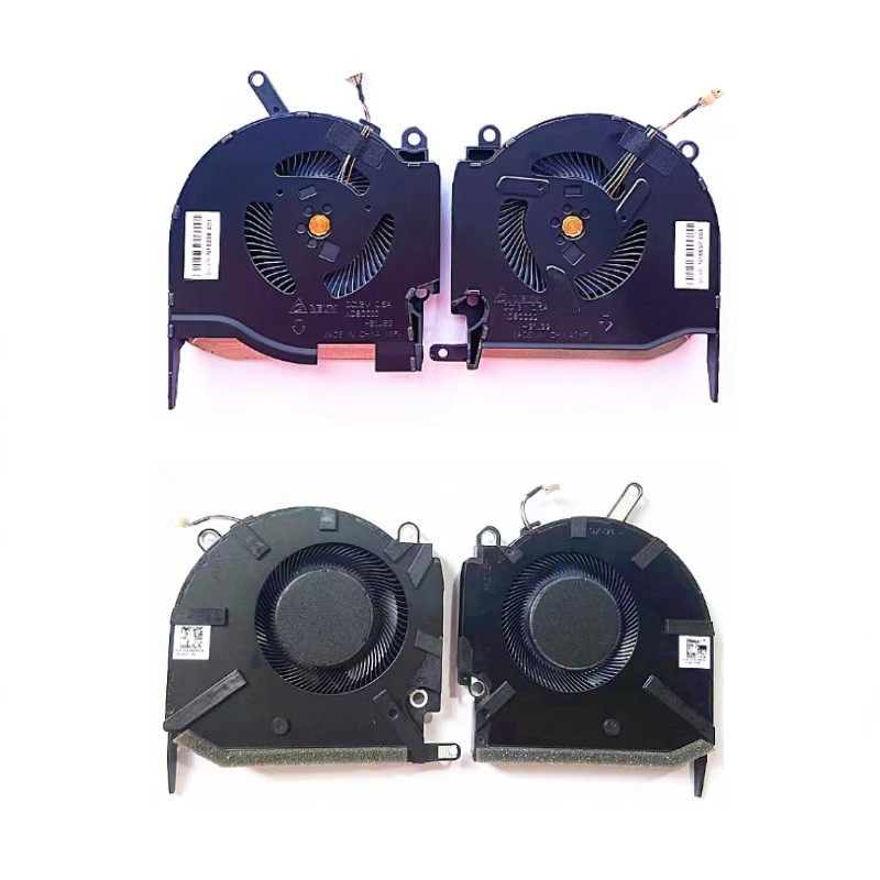 สําหรับ HP OMEN 16-K 16-N Pro TPN-Q280 TPN-Q281 CPU GPU พัดลมพัดลมระบายความร้อน 5V 12V ND8C00 N18097