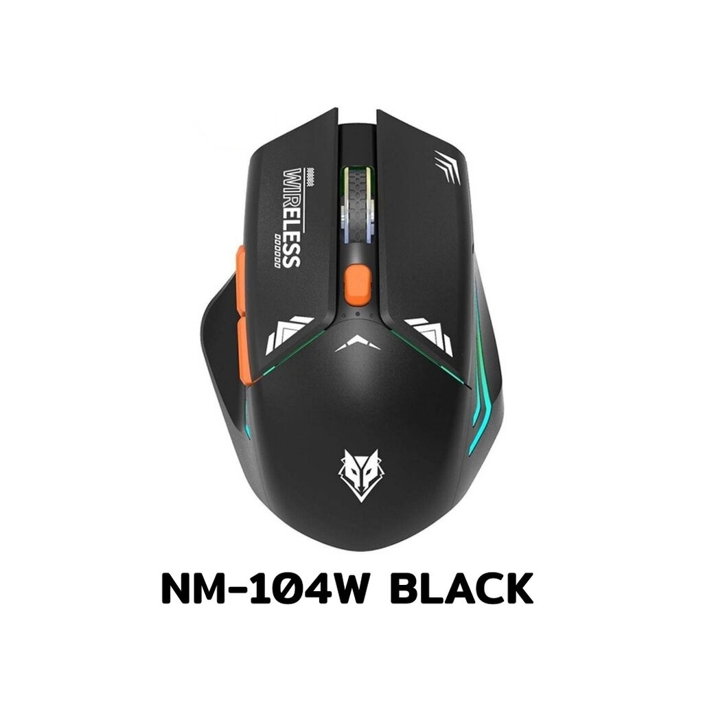 Gaming Mouse NM-104W (Black) - Nubwo