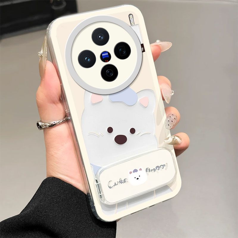 สําหรับVIVO X300Pro X200 X100Pro X90Pro X80PRO X70PRO X300 X100 X90 X80 X70 Pro 5Gเคสโทรศัพท์ปลอกการ์ตูนแมวAnti-drop Hardป้องกันกรณี