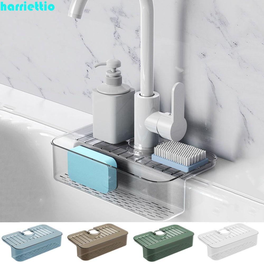 HARRIETTIO Sink Sponge Rag Drainer Rack กันลื่น