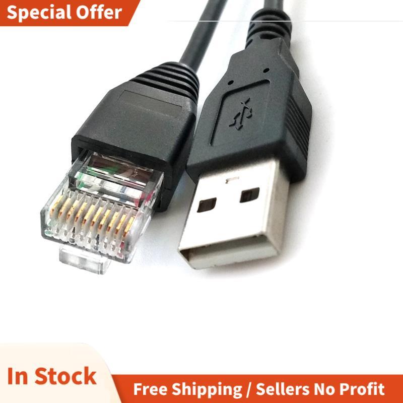 สายคอนโซล USB To RJ50 AP9827 สําหรับสมาร์ท UPS 940-0127B 940-127C 940-0127E พร้อมบูทบรรเทาอาการปวดคว