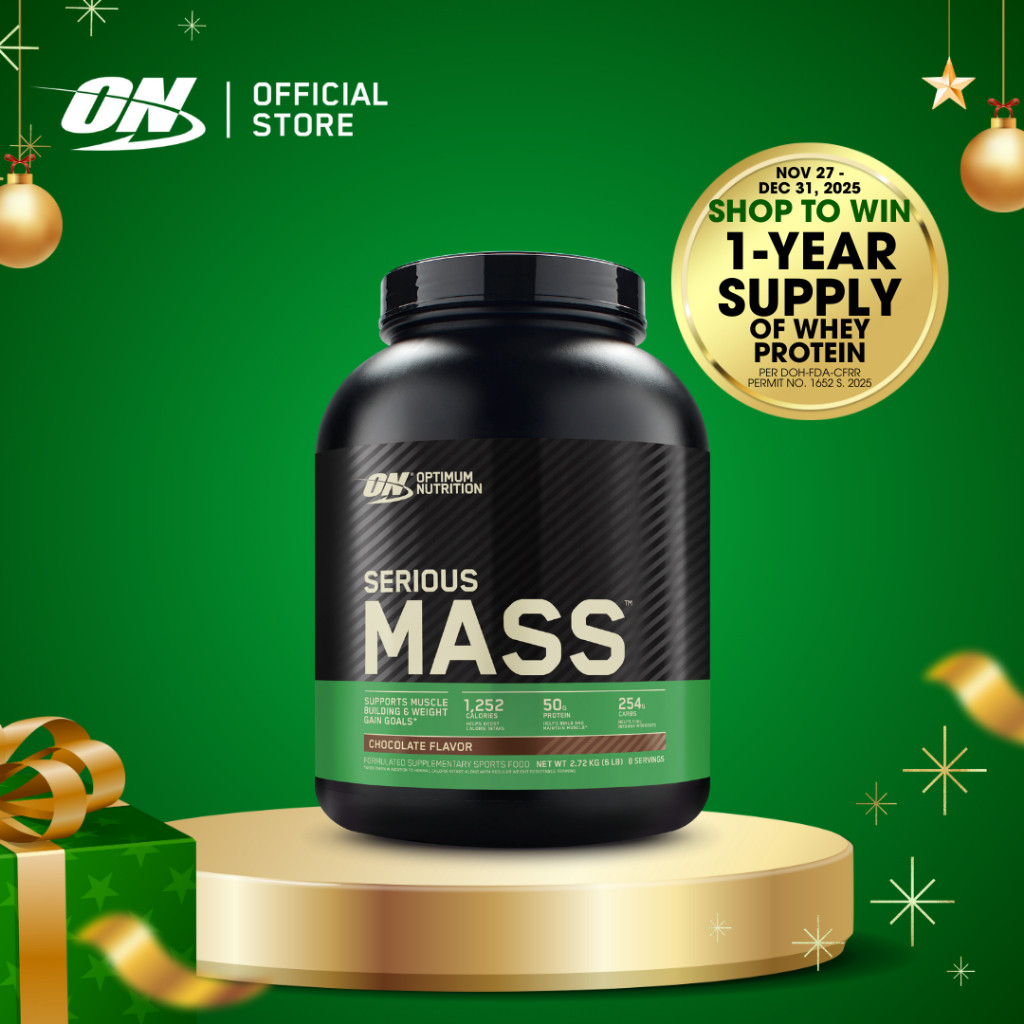 Optimum Nutrition Serious Mass Gainer Protein 6 ปอนด์