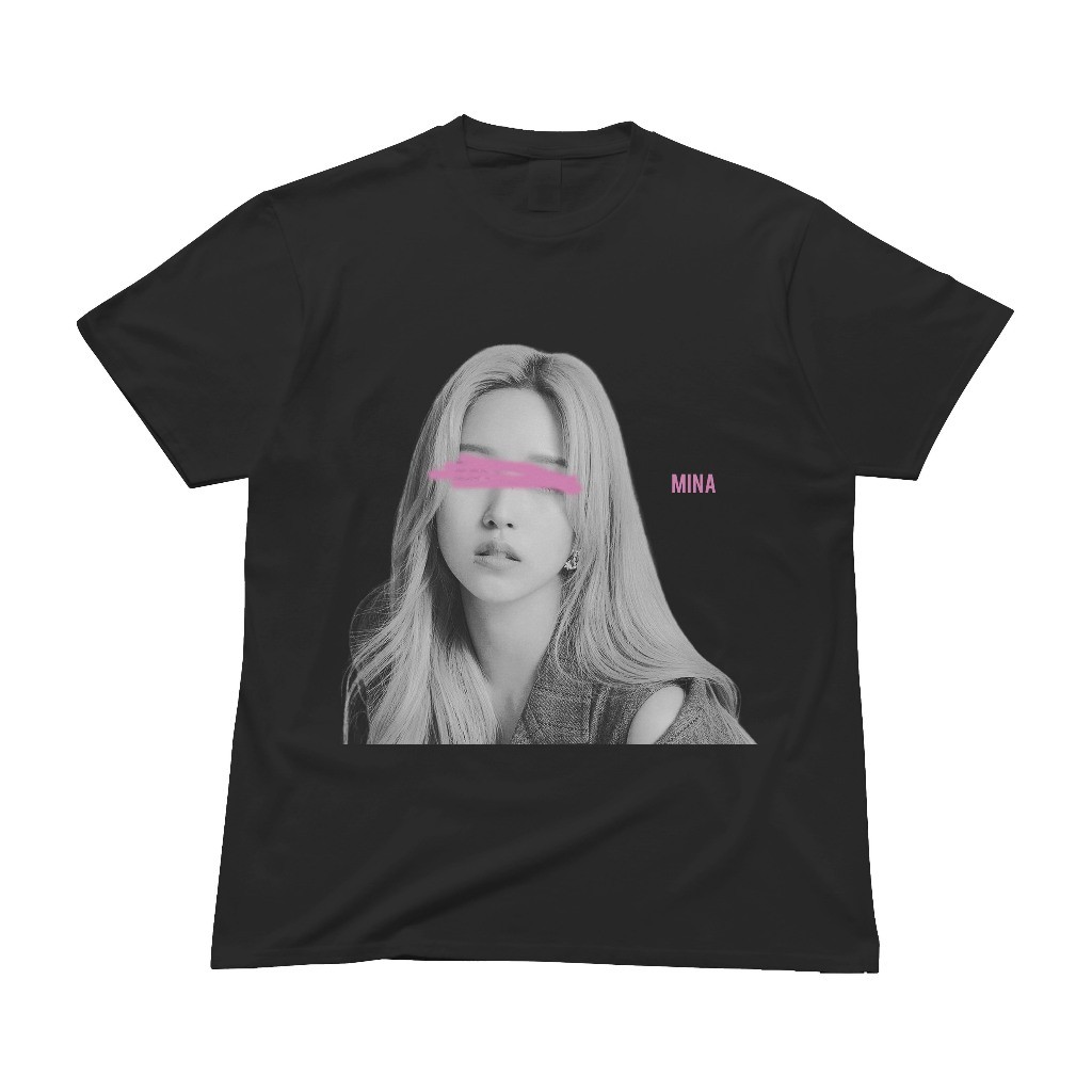 เสื้อยืด TWICE - เสื้อยืด Mina Ranberry Graphic