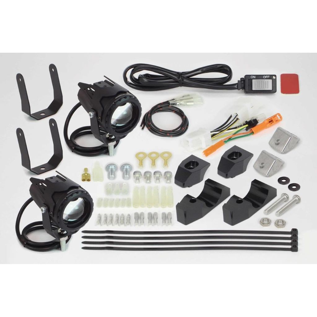 Takegawa Special Parts LED Fog Lamp Kit (Cut Line / 10W) - Includes 2 Units, for SP Takegawa Subfram