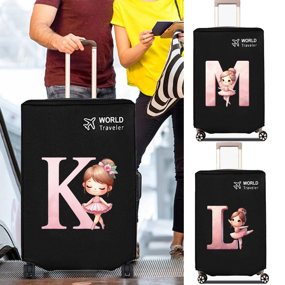 ผ้าคลุมกระเป๋าเดินทางผ้าหนา สำหรับนักเดินทางมืออาชีพ Luggage Cover สำหรับกระเป๋า 18-32 นิ้ว